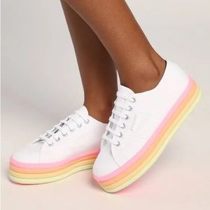 NIB Superga 2790 Candy Platform Sneakers 6.5